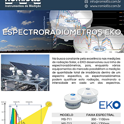 Espectroradiômetro Estacionário